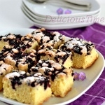 Ciasto z jagodami (puszyste, szybkie, łatwe)