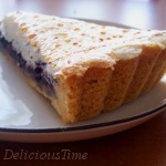 Tarta z jagodami i bezą